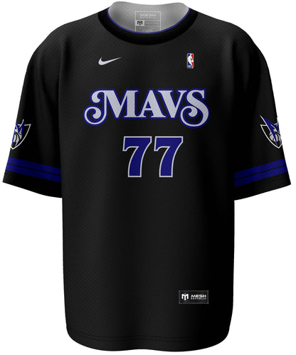 Mavericks City Edition Black Swingman Jersey