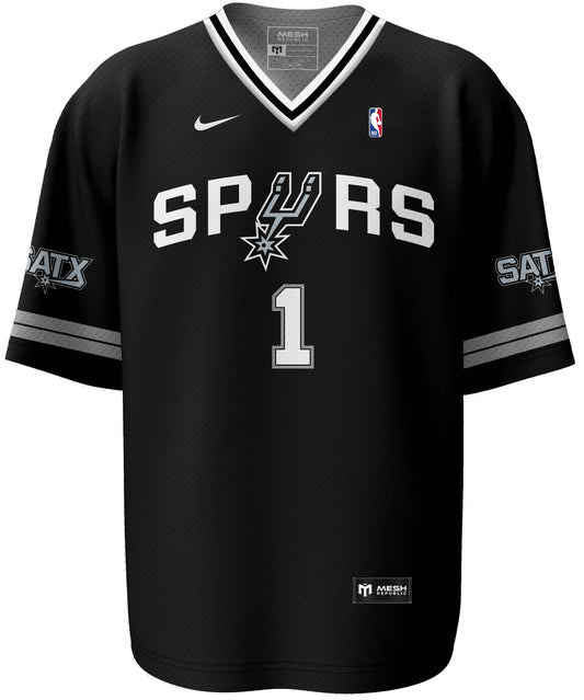 Spurs Nike Black Edition Swingman Jersey