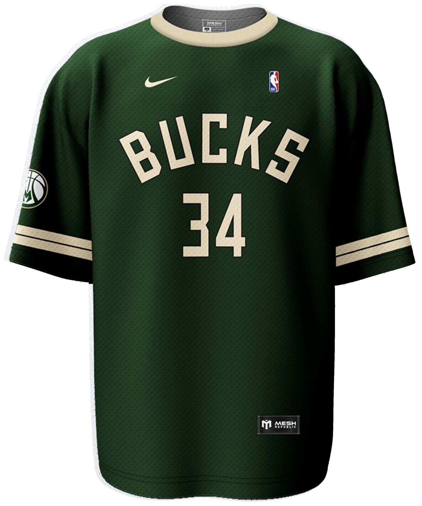 Milwaukee Bucks Modern Jersey