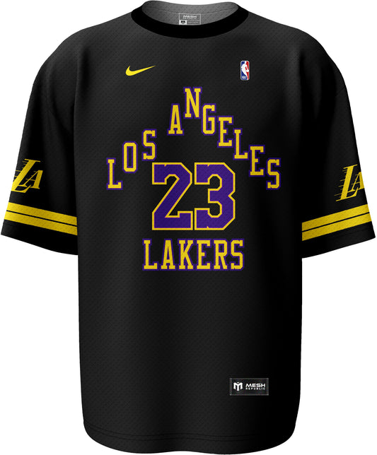 LA Lakers City Edition Jersey Black