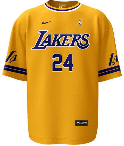 Yellow LA Lakers Modern/Classic Jersey